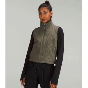 Lululemon Water Repellent Fleece Hiking Vest